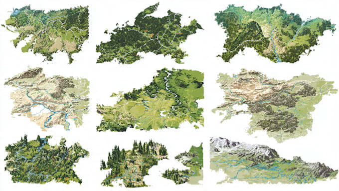 vector map illustration tourist map vector city map event map vector site map