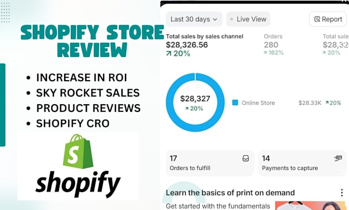 do shopify product review, shopify store review for conversion rate optimization