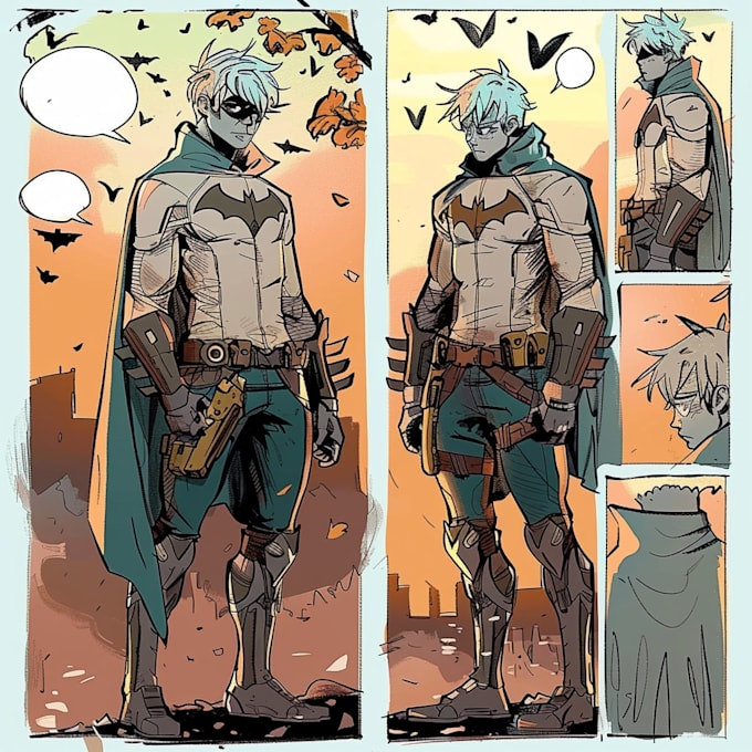 create comic book art