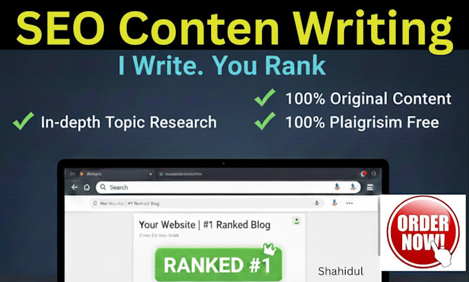 do SEO content writing and article writing for your website