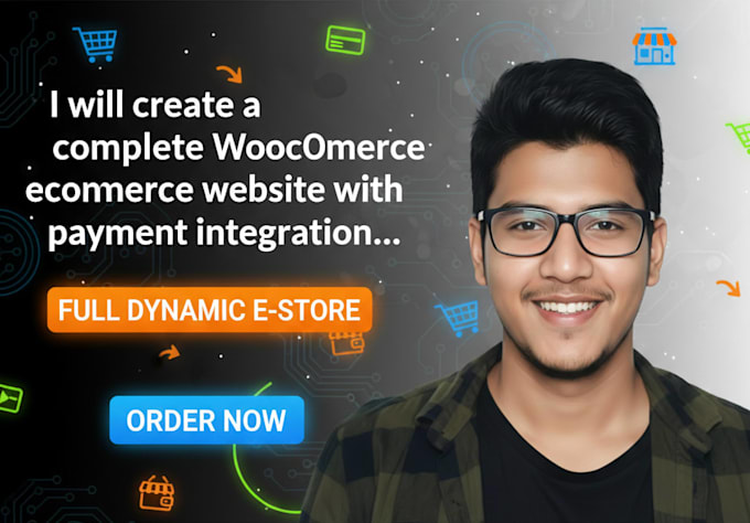 create woocommerce ecommerce website with payment integration