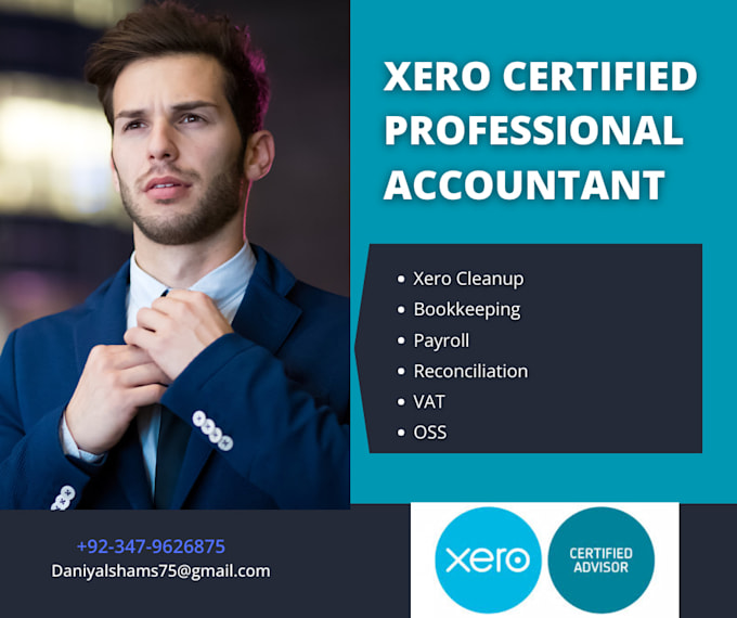 do xero cleanup, ongoing bookkeeping and vat return