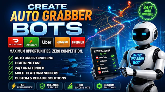 setup spark driver bot, spark delivery bot auto accept orders bot, spark