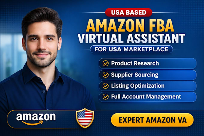 your amazon fba virtual assistant for USA marketplace