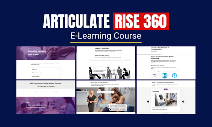 create interactive e learning course in articulate rise 360