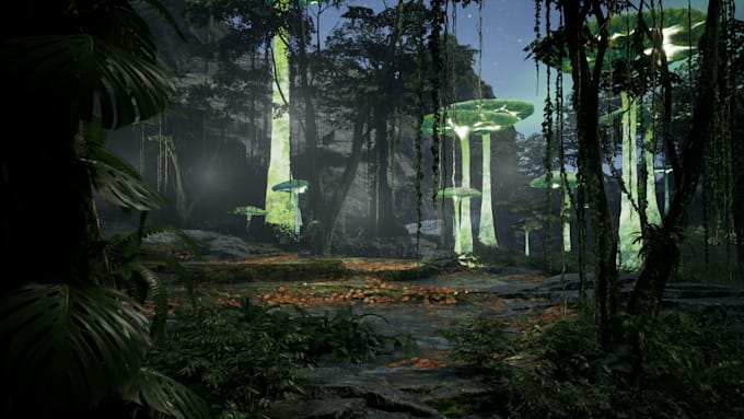 do 3d environment desing for aaa games