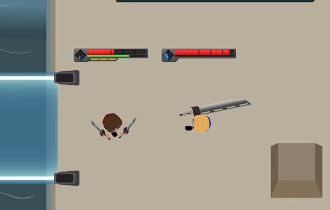 develop a custom 2d unity game prototype