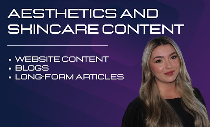write medspa and aesthetics blogs that attract patients