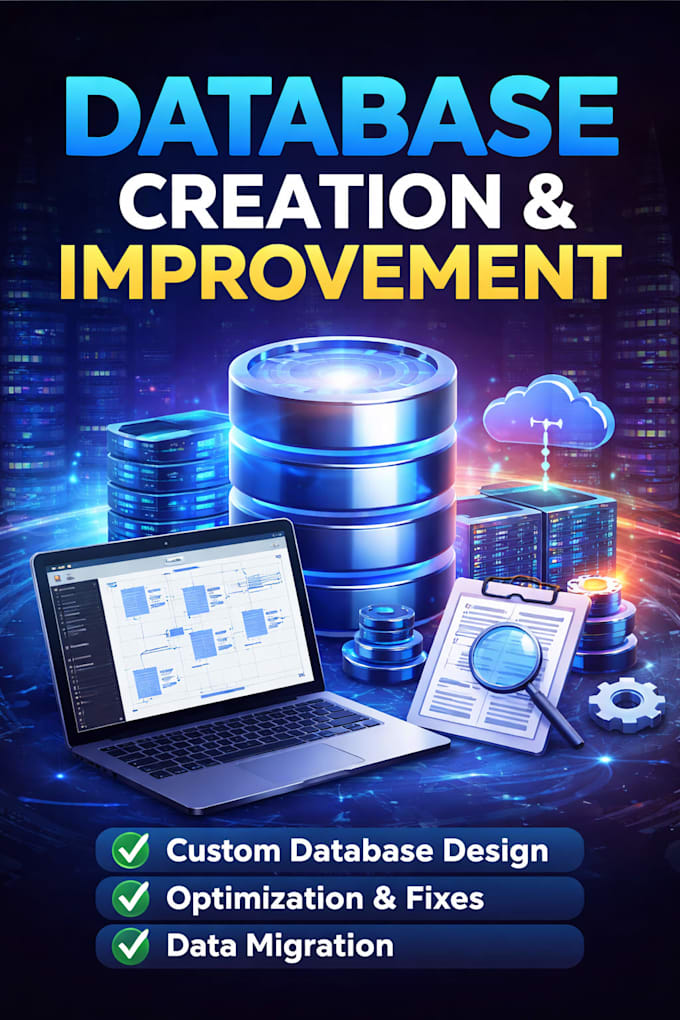 design or optimize a custom database for your business