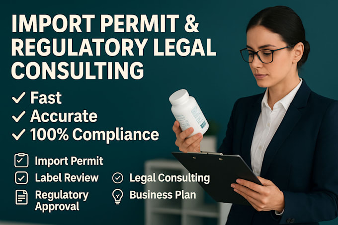 deliver import permit and regulatory consulting