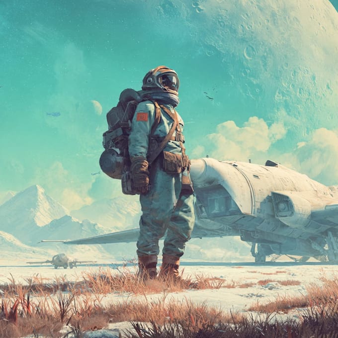 sci fi illustration and sci fi art