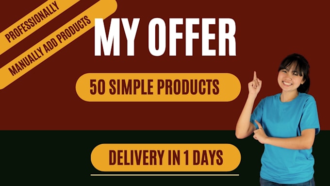 add upload simple product list on shopify or woocommerce