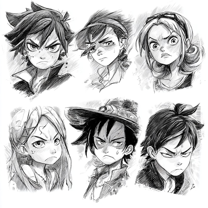 make anime tattoo design