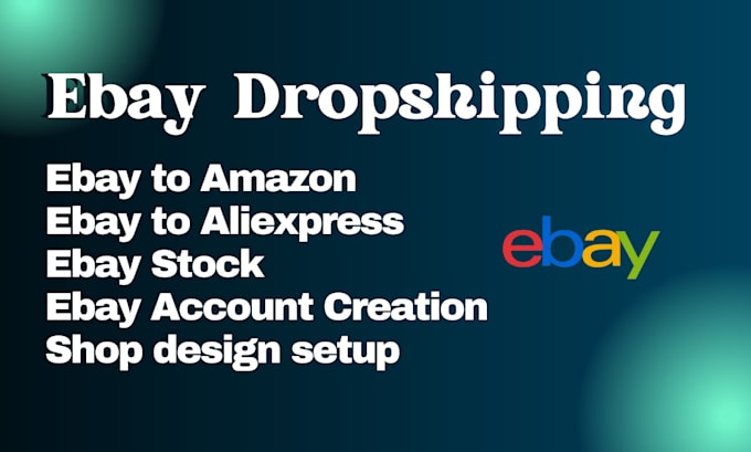 do ebay dropshipping on profit share