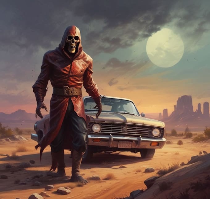 fantasy horror and fantasy horror character