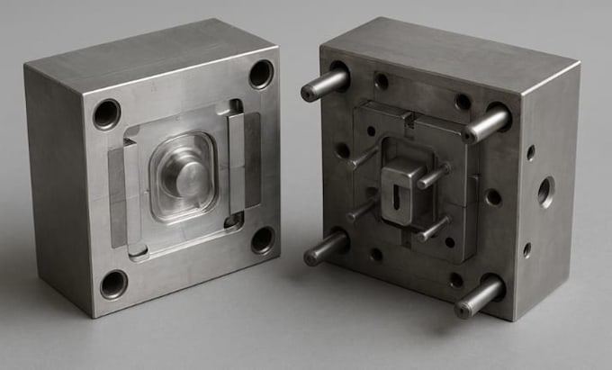 do 3d plastic mold design, silicone mold, 3d enclosure design for manufacturing