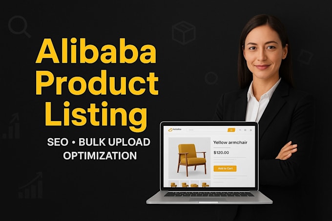 do alibaba product listing with SEO optimized descriptions