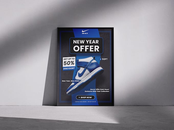 outstanding poster for your brand