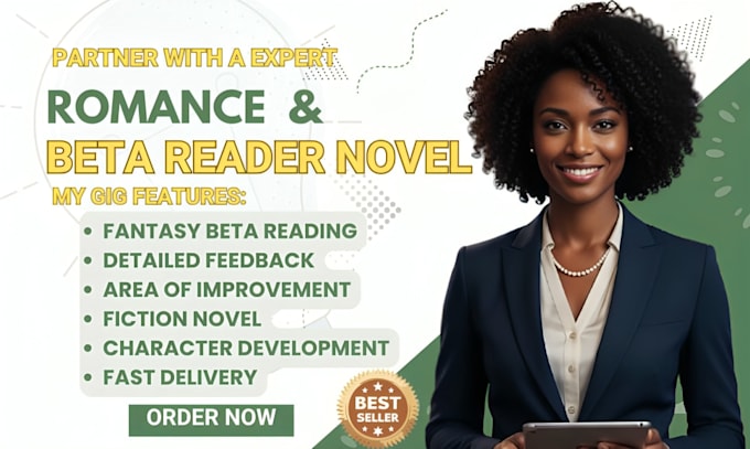 beta read your german or english fiction, romance, thriller, and ya novel