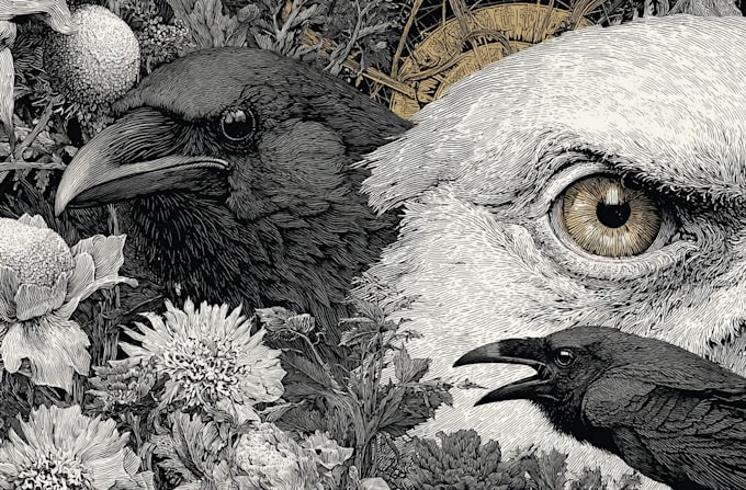 do dark art illustration