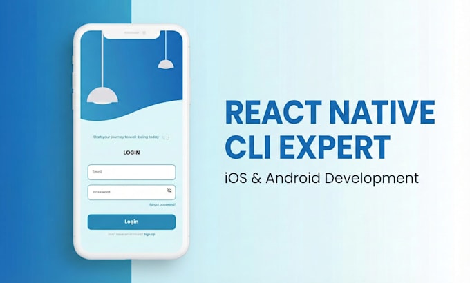 develop a custom react native cli app for ios and android