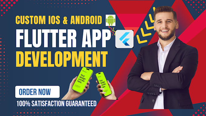 build a custom flutter app for ios and android