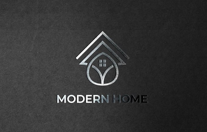 a creative minimalist business logo design with creative thinking