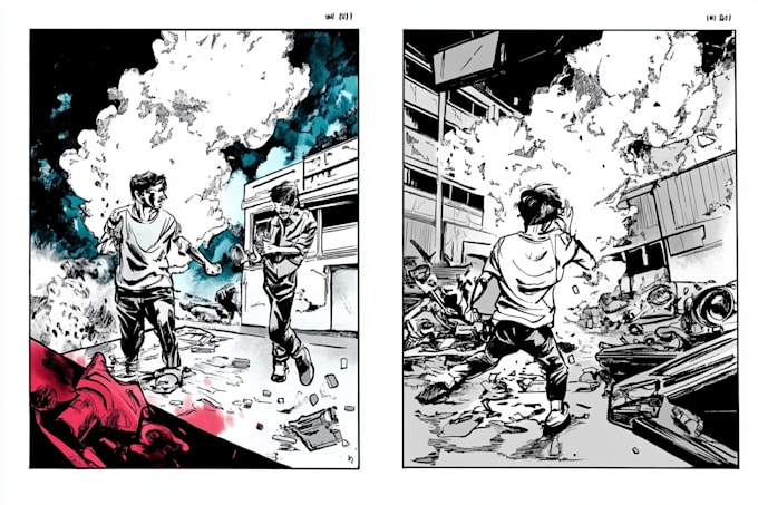 comic book artist graphic novel comic book art