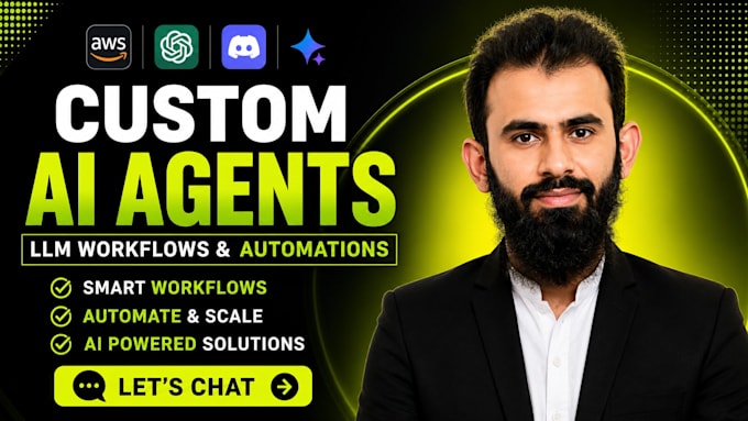 develop custom ai agents, rag pipelines and llm automation