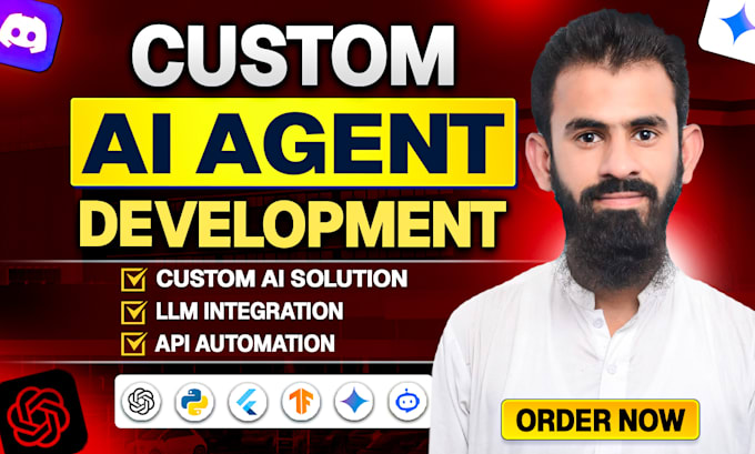 develop ai agents for customer support sales and business automation