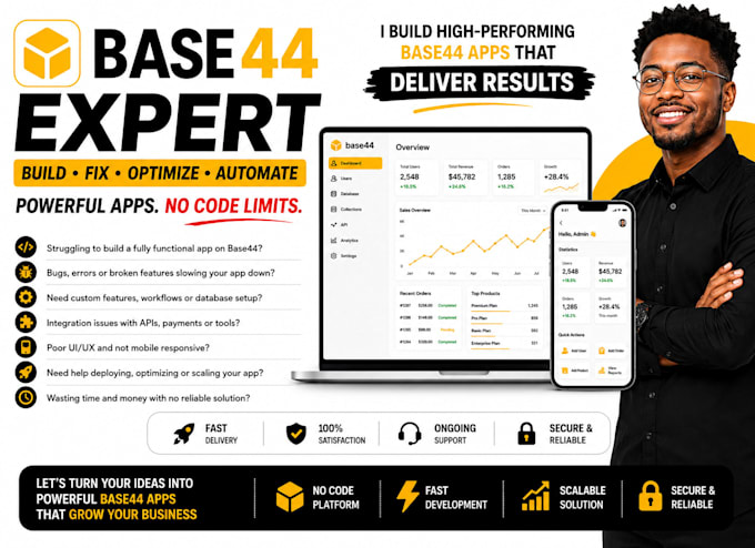 deploy a base 44 app, troubleshoot issues and work as a base44 expert