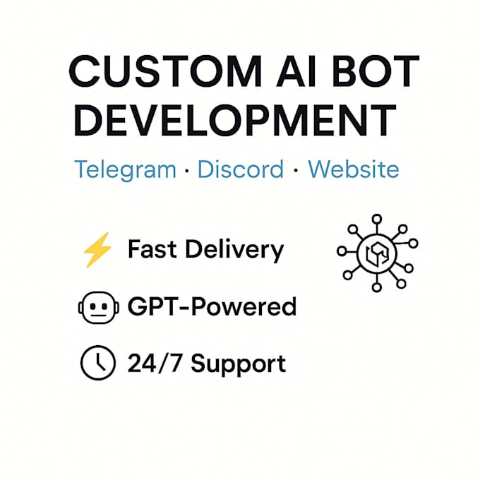 create a custom ai chatbot or automation bot for your business