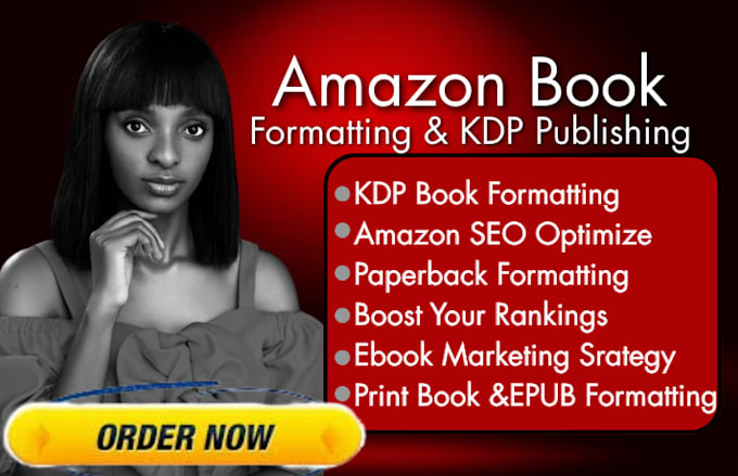 do expert KDP ebook and paperback formatting plus amazon SEO ranking
