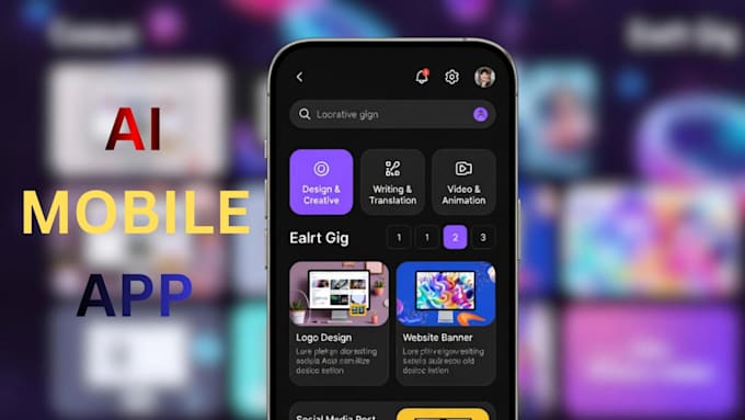 Develop your custom ai powered mobile app for ios and android by ...