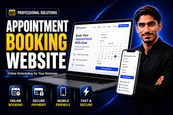build a custom appointment booking website for your business