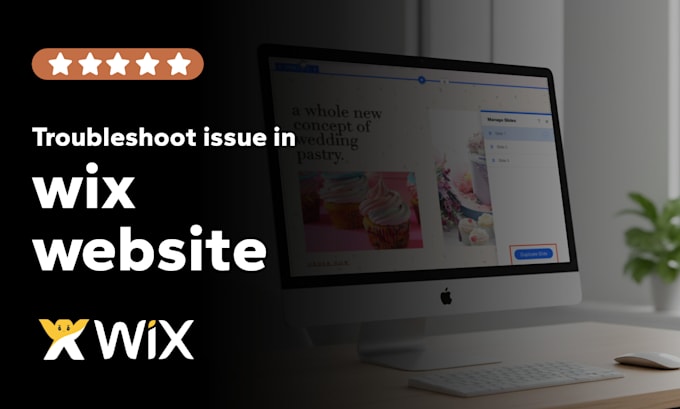 fix any cms, design, velo, speed issues in wix website