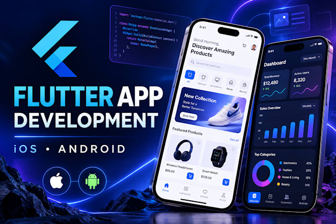 build a flutter app for ios and android