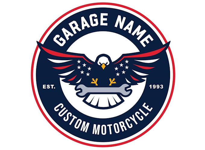 design unique eagle logo