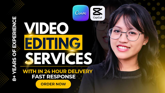 do high quality video editing using capcut pro and canva pro