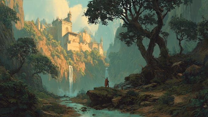 do fantasy concept art