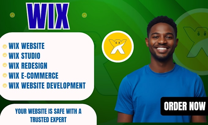build, redesign wix website, wix ecommerce store, wix studio site