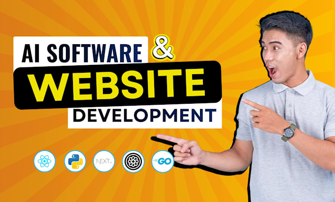 develop ai website,ai chatbot, saas app, ai web application, ai mobile app