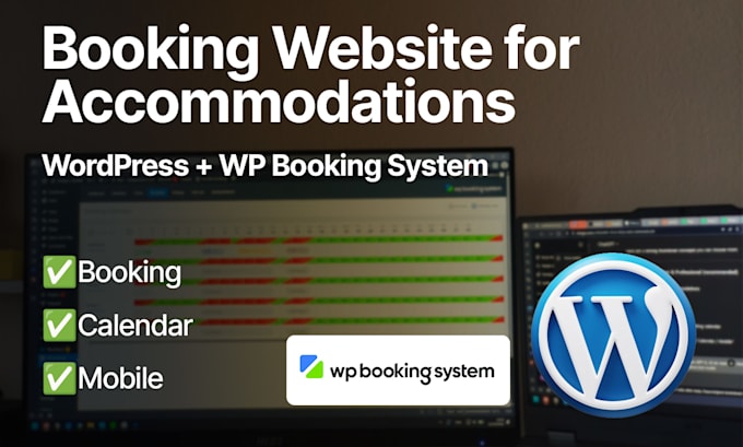 create a wordpress booking website using wp booking system for accommodation