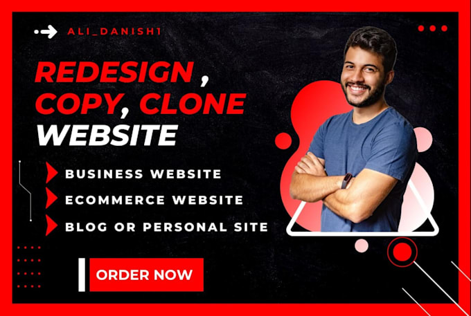 copy clone and redesign wordpress website