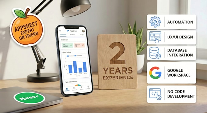google appsheet developer excel inventory crm business app