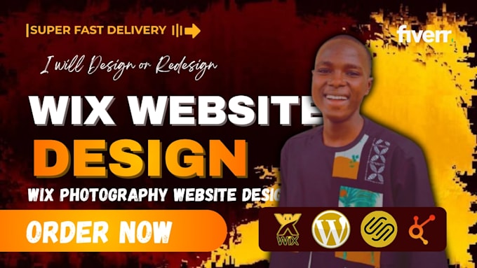 design, redesign or build your wix photography website