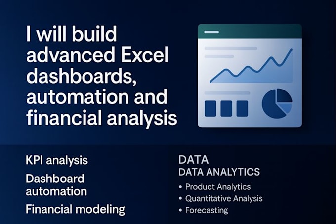 Build advanced excel dashboards and automation by Alex_philis | Fiverr