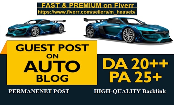 publish a guest post on the quality auto blog