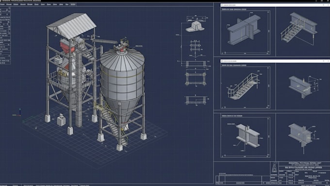 Do detailed shop drawings and steel structural design with tekla ...