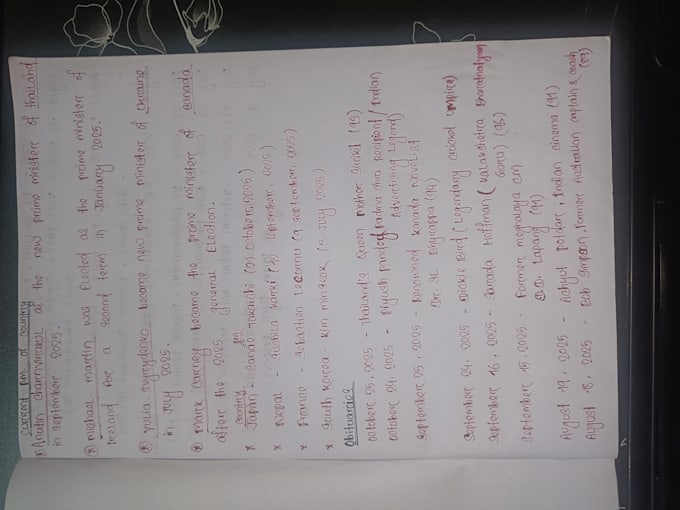 Clean Handwritten Notes Write neat and clean handwritten notes by Goutam_37 | Fiverr